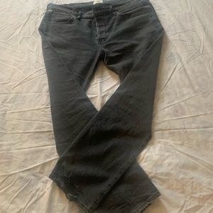 Ladies low rise, boot cut, charcoal/black Citizens of Humanity .